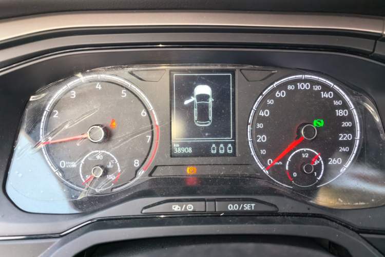 Used Volkswagen Polo 2021 Plus 1.5L Automatic Panoramic Enjoyment Edition Instrument Cluster