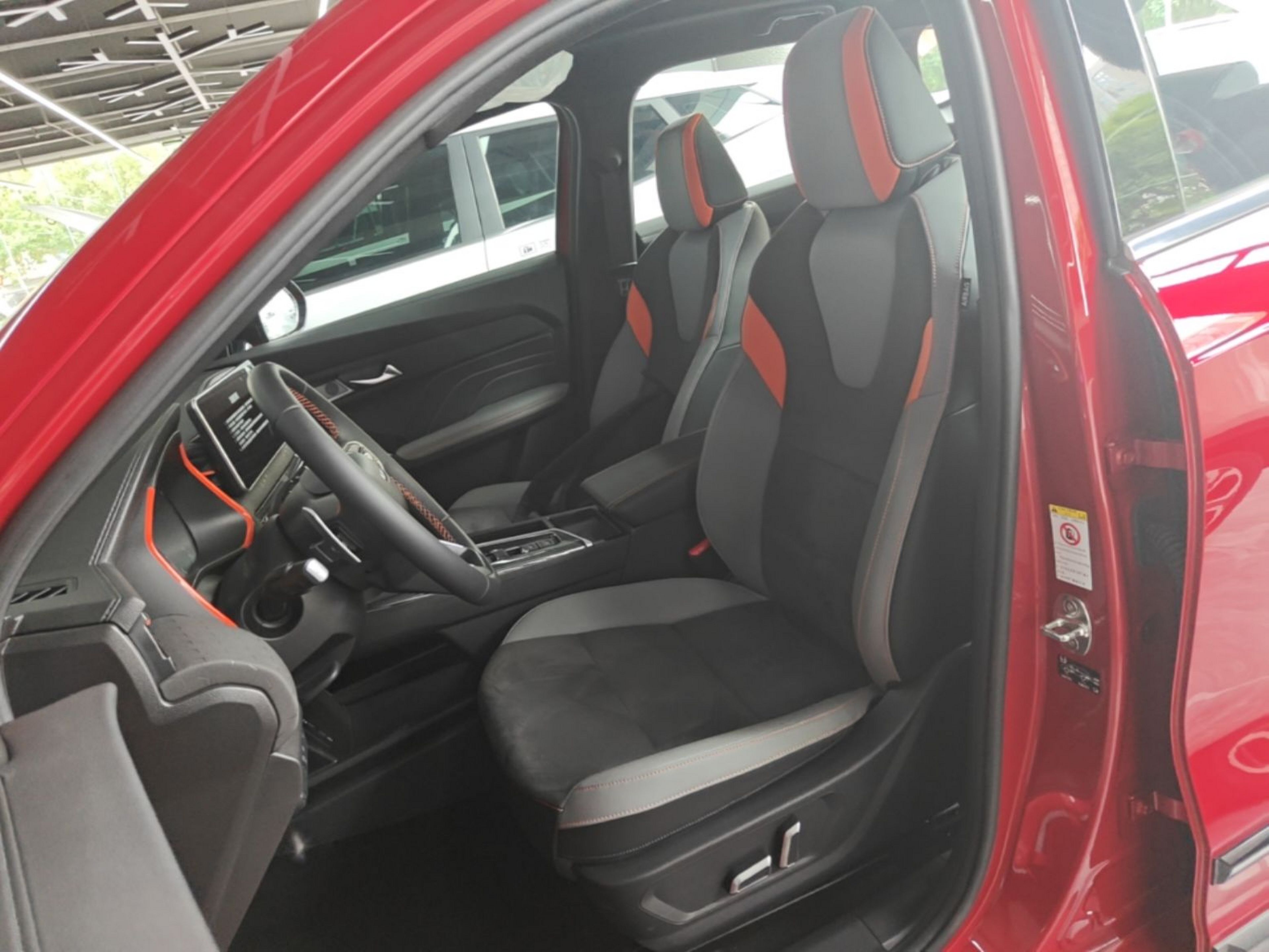 Avant de la voiture