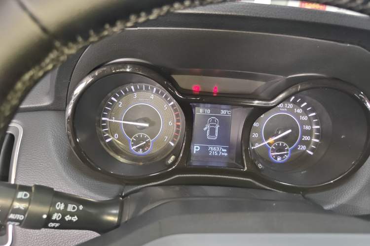 Used JMC Yusheng S350 2016 2.0T Automatic All-Wheel Drive Gasoline Luxury Edition 5 Seats Instrument Cluster