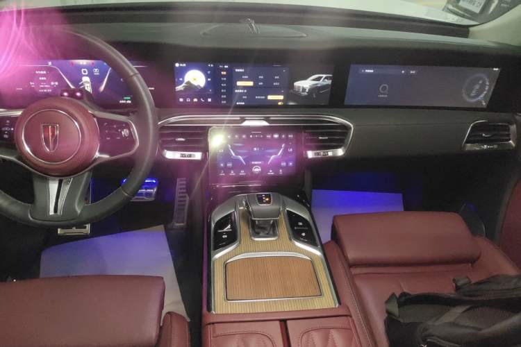 Used Hongqi E-HS9 2022 660 km Range Flagway Edition Six Seats Gear Lever