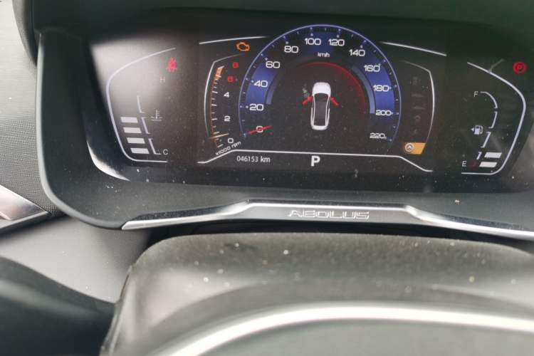 Used Dongfeng Aeolus Yixuan 2020 230T Automatic Cool Edition Odometer Close Up