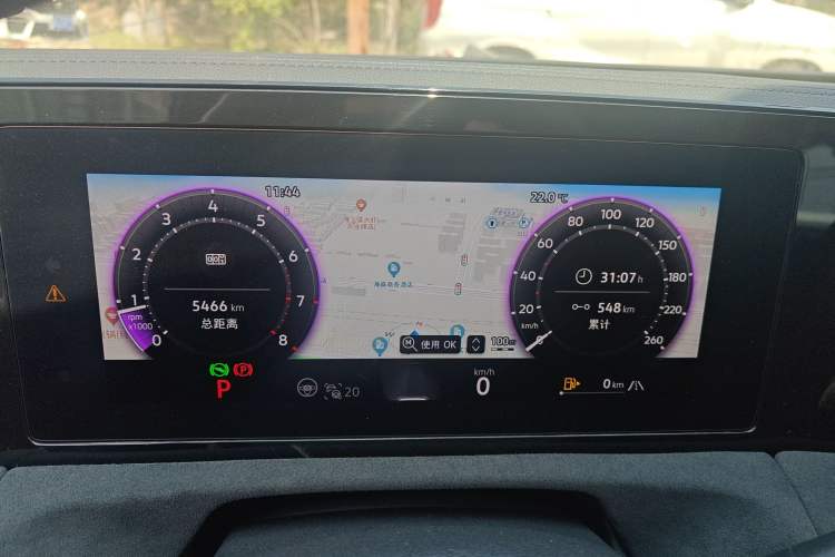 Used Volkswagen Tiguan L 2024 PRO 380TSI Four-Wheel Drive R-Line Prestige Edition Instrument Cluster