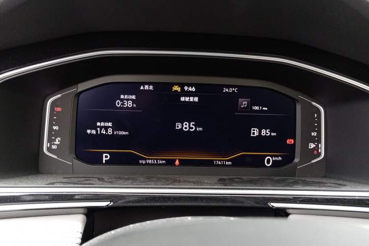 Used Volkswagen Tiguan L 2024 300TSI Automatic Two-Wheel Drive Smart Edition Instrument Cluster