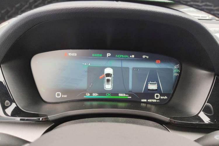 Used BYD Song PLUS New Energy 2023 Champion Edition EV 605KM Flagship PLUS Instrument Cluster