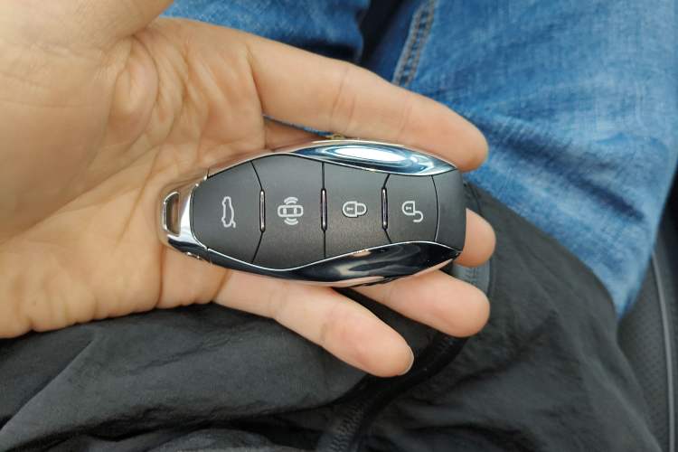 Used Hongqi HS7 PHEV 2024 2.0T PHEV Four-Wheel Drive Flagship Edition 6 Seats Vehicle Key