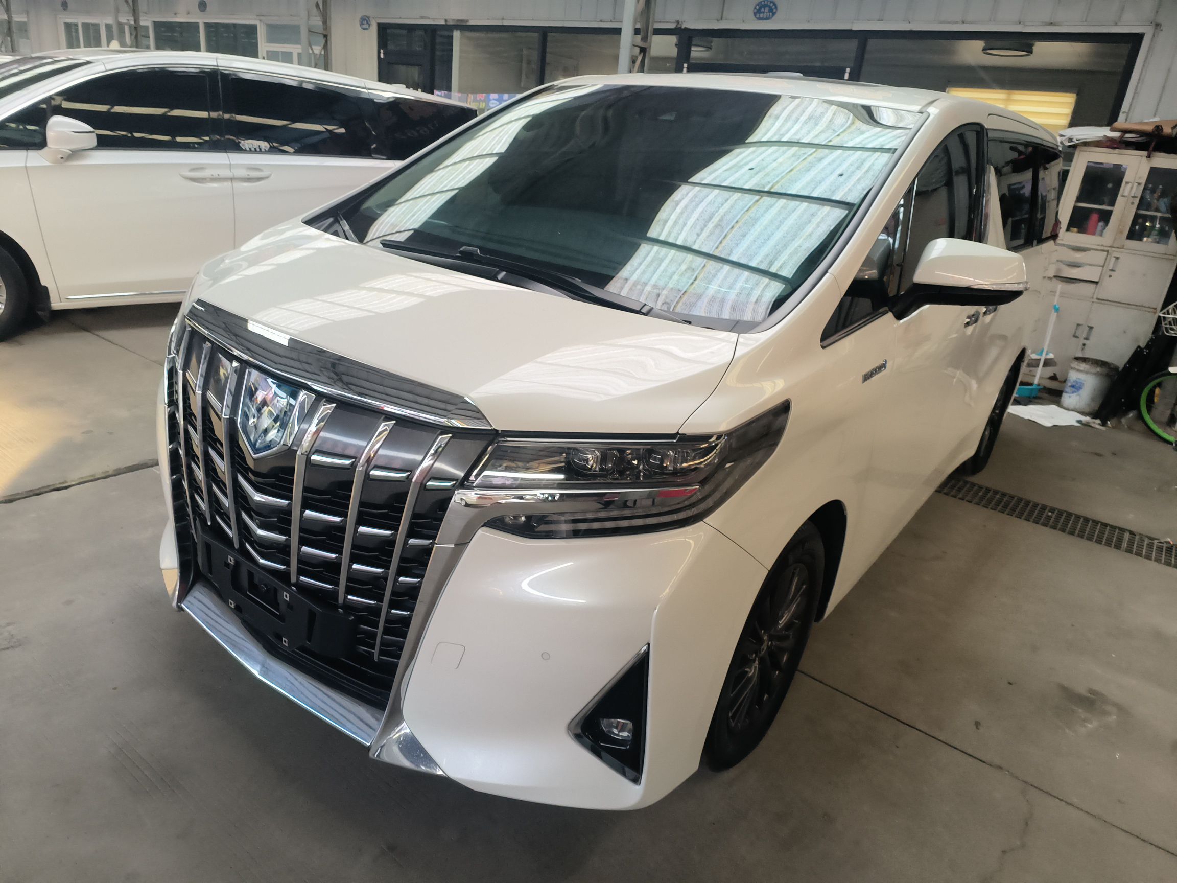 تحت مقدمة السيارة