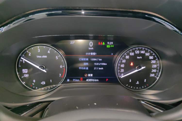 Used Buick Envision 2022 Encore Plus 652T Five-Seat Luxury Model Instrument Cluster