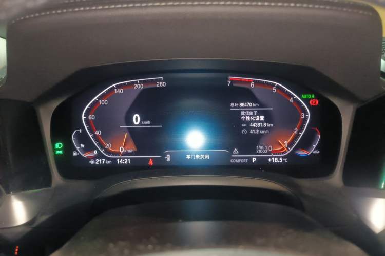Used BMW 3 Series 2021 Second Facelift 325Li M Sport Night Edition Package Instrument Cluster