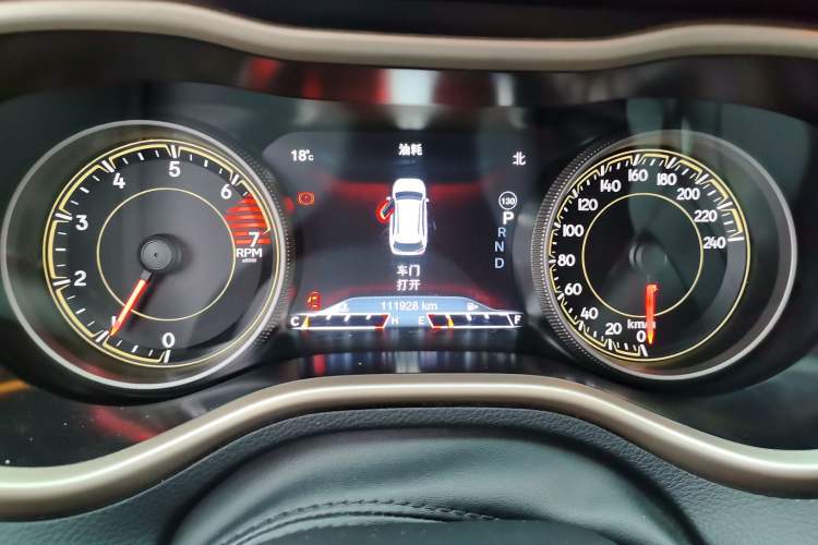 Used Jeep Cherokee 2016 2.0L Superior Edition Instrument Cluster