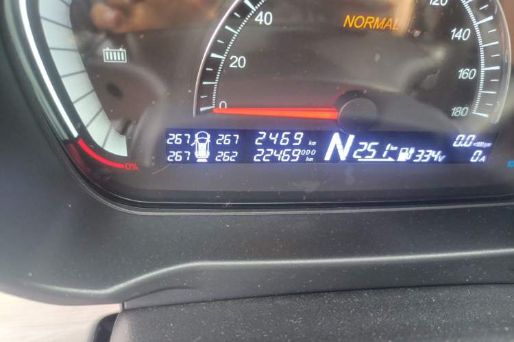 Used Dayun Yuehu 2022 300 Standard Edition Odometer Close Up