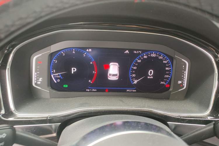 Used Volkswagen Teramont X 2019 380TSI Four-Wheel Drive Prestige Luxury Edition Instrument Cluster