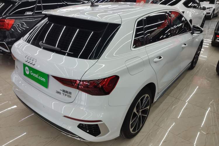 Used Audi A3 2023 Restyled Sportback 35 TFSI Progressive Sport Edition Rear Right 45 Deg