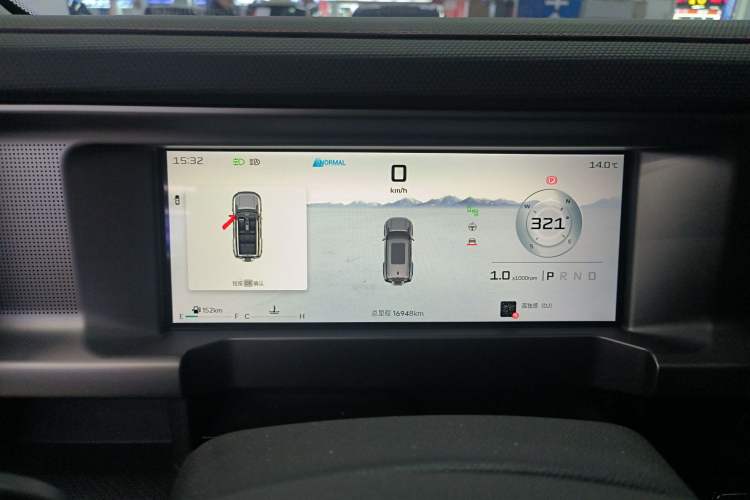 Used JETOUR Traveler 2023 2.0T All-Wheel-Drive CrossPRO Instrument Cluster