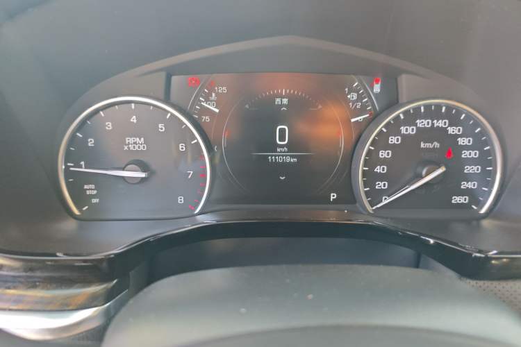 Used Cadillac XT5 2018 28T Four-Wheel Drive Luxury Model Instrument Cluster