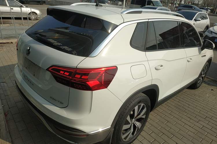 Used Volkswagen Tayron 2021 330TSI Two-Wheel Drive Luxury Smart Connectivity Version Rear Right 45 Deg