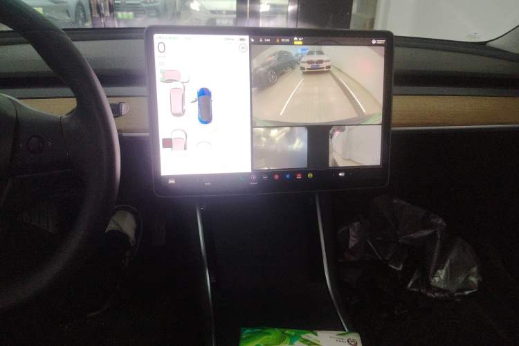 Used Tesla Model 3 2020 Standard Range Rear-Wheel Drive Upgraded Version Audio And AC Panel