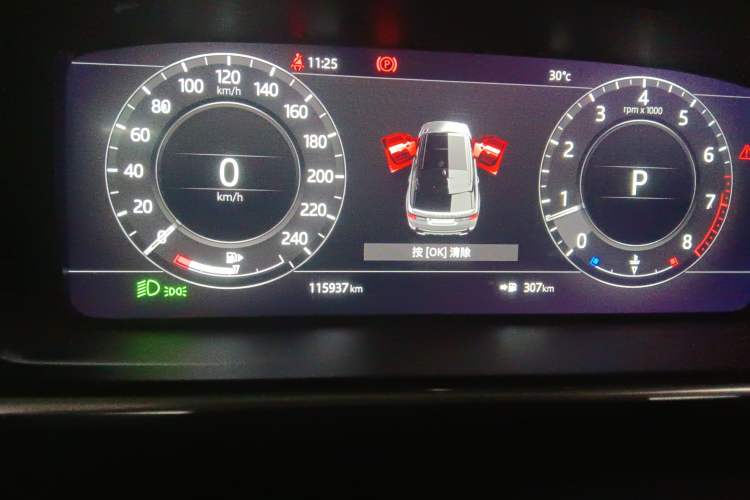 Used Land Rover Range Sport 2019 3.0 SC V6 Special Edition Odometer Close Up