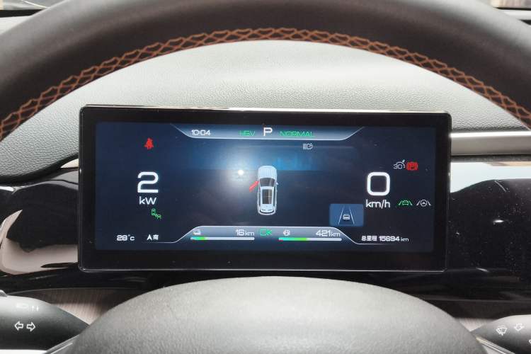 Used BYD Song Pro New Energy 2024 HONOR Edition DM-i 110KM Excellence Model Instrument Cluster