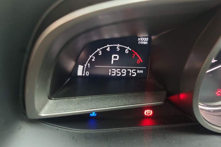 Used Mazda CX-4 2020 2.0L Automatic Two-Wheel Drive Blue Sky Exploration Edition Odometer Close Up