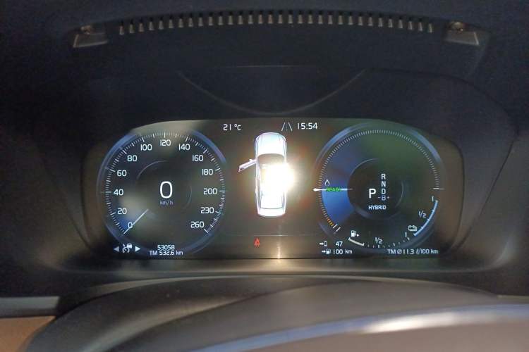 Used Volvo S90 New Energy 2021 T8 eDrive Hybrid Zhiyi Luxury Edition Instrument Cluster