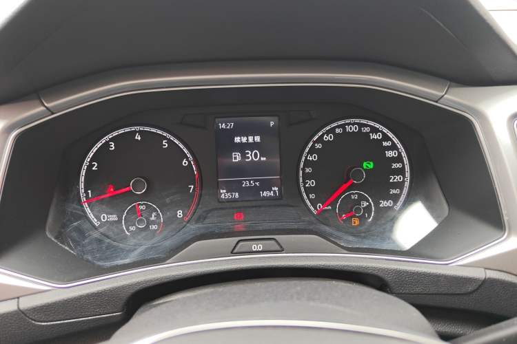 Used Volkswagen T-ROC 2021 Revised Version 280TSI DSG Two-Wheel Drive Elite Connect Edition Instrument Cluster