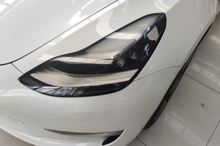 Used Tesla Model 3 2019 Long-Range Rear-Wheel-Drive Version Left Front Headlight