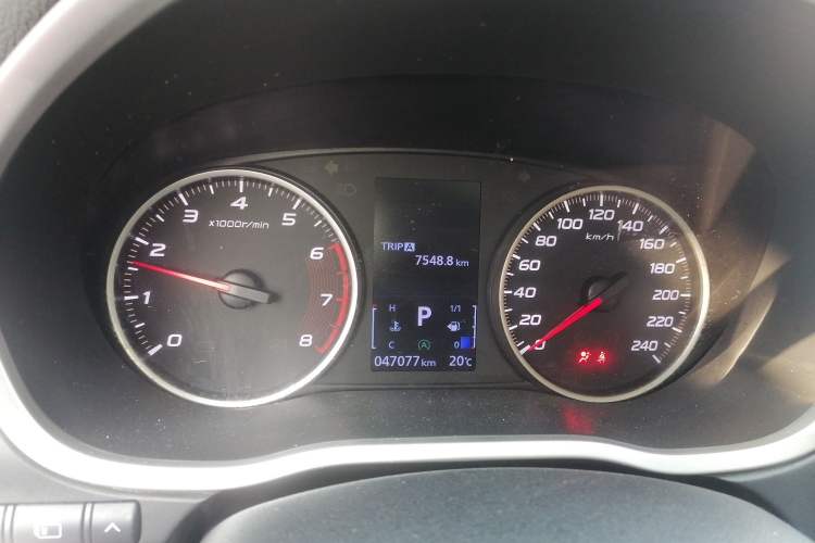 Used Mitsubishi Eclipse Cross 2019 1.5T CVT Two-Wheel Drive Dream Edition China VI Standard Instrument Cluster