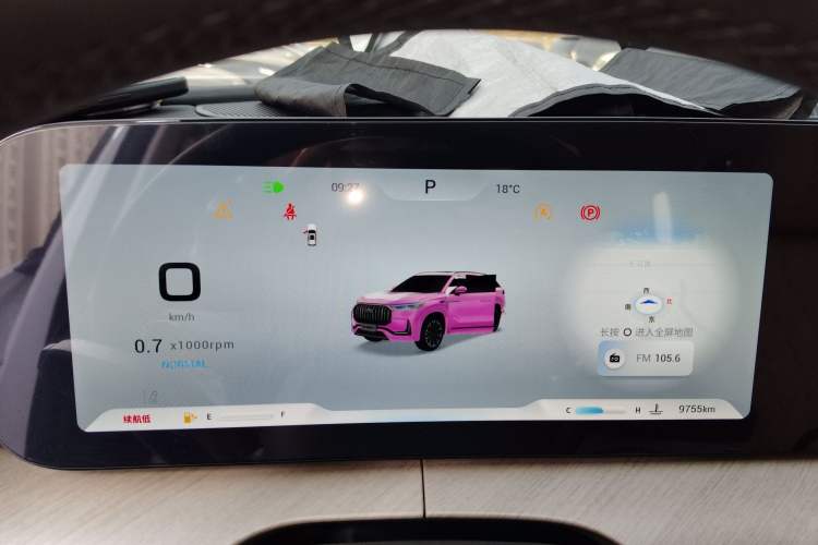 Used Chery Tiggo 9 2023 2.0T Dual-Clutch Two-Wheel Drive Luxury Edition 7 Seats