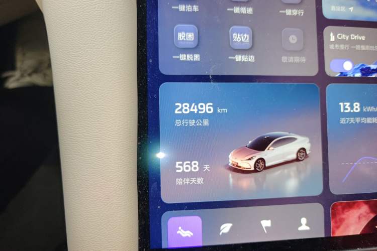 Used IM L6 2024 Max Standard Edition Odometer Close Up