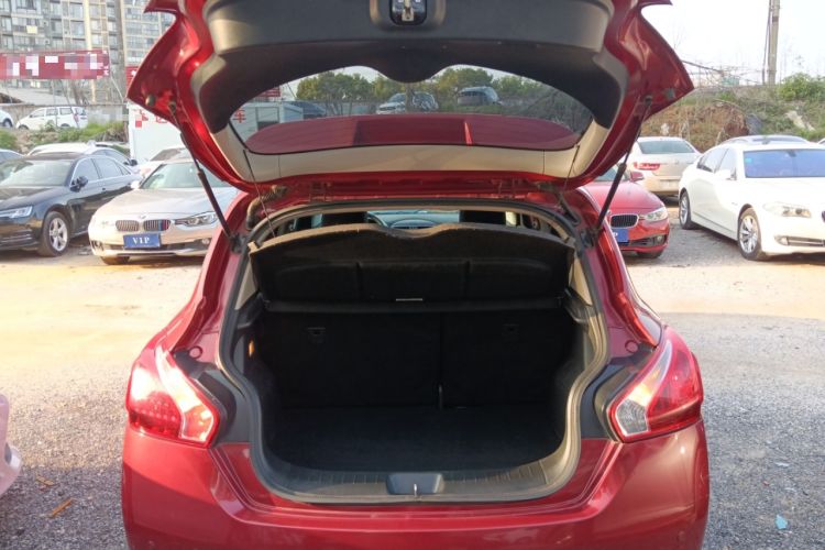 Used Nissan Tiida 2014 1.6L CVT Comfort Model Trunk