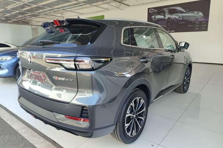 Used CHANGAN CS55PLUS PHEV 2025 Smart New Blue Whale 125km Ultra-Range Edition Rear Right 45 Deg