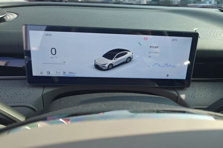 Used Geely Galaxy 8 2025 130km EM-i Prestige Edition Instrument Cluster