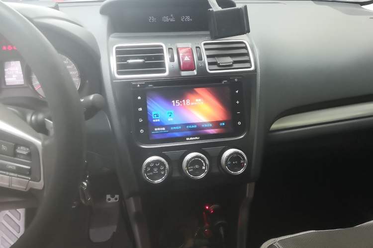 Used Subaru Forester 2015 2.0i Special Edition Commemorative Model Audio And AC Panel