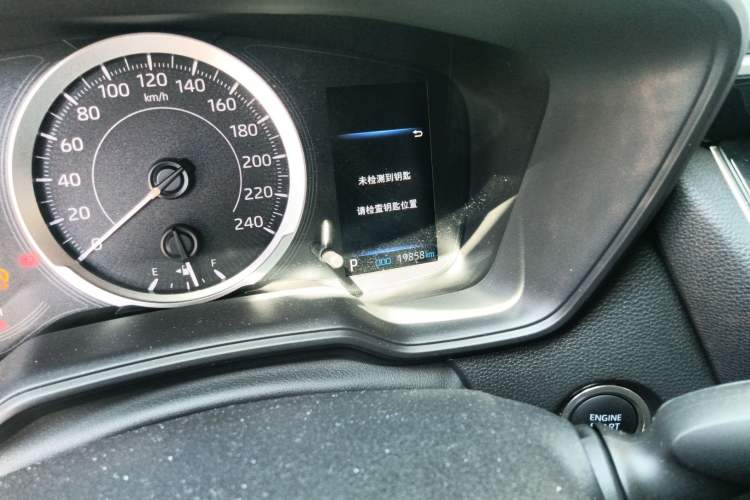 Used Toyota Levin 2022 185T CVT Luxury Edition Odometer Close Up