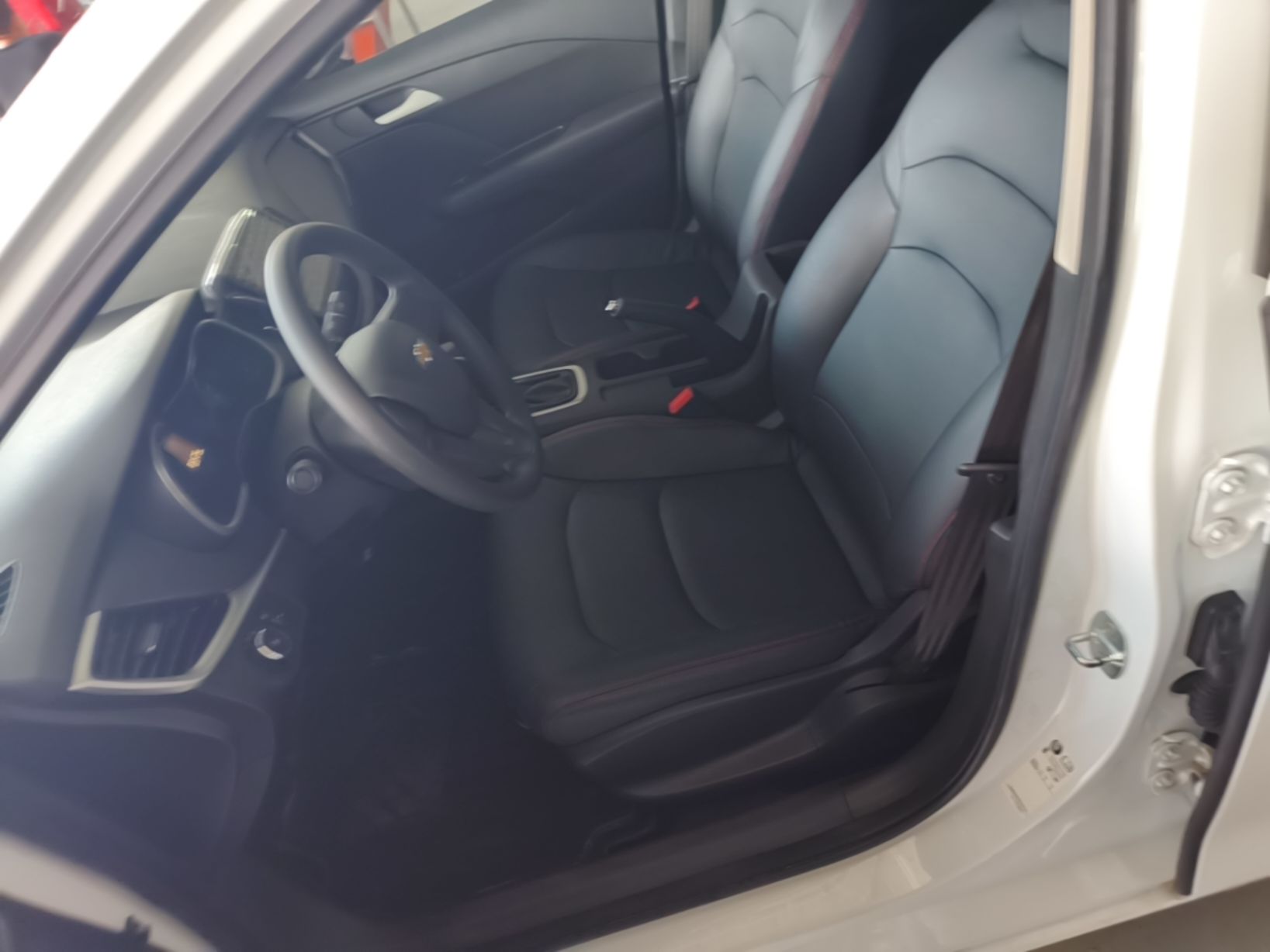 Vordere Reihe im Auto