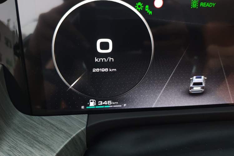 Used Tank 500 2023 3.0T Business Edition Realm-Setting 7-Seater Odometer Close Up