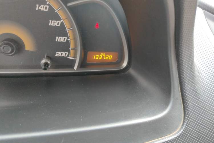 Used Chevrolet Sail 2013 Sedan 1.4L Manual - Youyi Happiness Edition Odometer Close Up