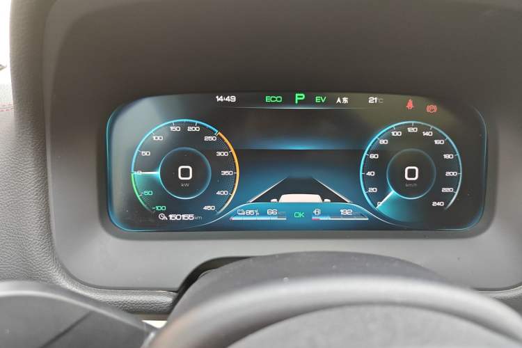 Used BYD Tang New Energy 2018 DM 2.0T All-Wheel Drive Smart Connectivity Luxury Model 7 Seats China V Emission Standard Instrument Cluster