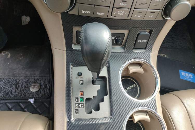 Used Toyota Highlander 2009 2.7L Two-Wheel Drive 7-Seater Luxury Navigation Edition Gear Lever