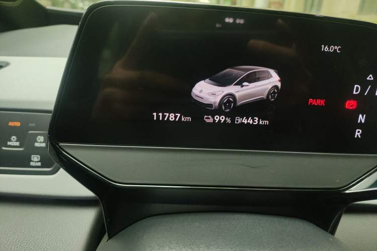 Used Volkswagen ID.3 2024 Outstanding Edition Odometer Close Up