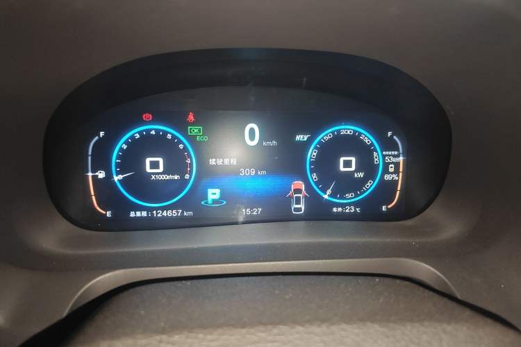 Used BYD Tang New Energy 2015 2.0T Four-Wheel-Drive Flagship Model Instrument Cluster