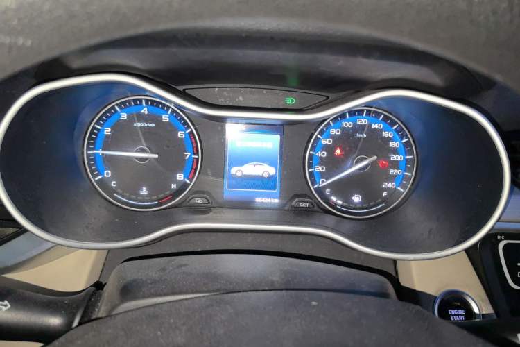 Used Geely Auto Emgrand 2018 1.5L Manual Luxury Model Instrument Cluster