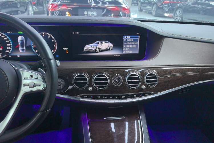 Used Mercedes-Benz S-Class 2020 S 350 L Business Class Ultimate Edition Audio And AC Panel