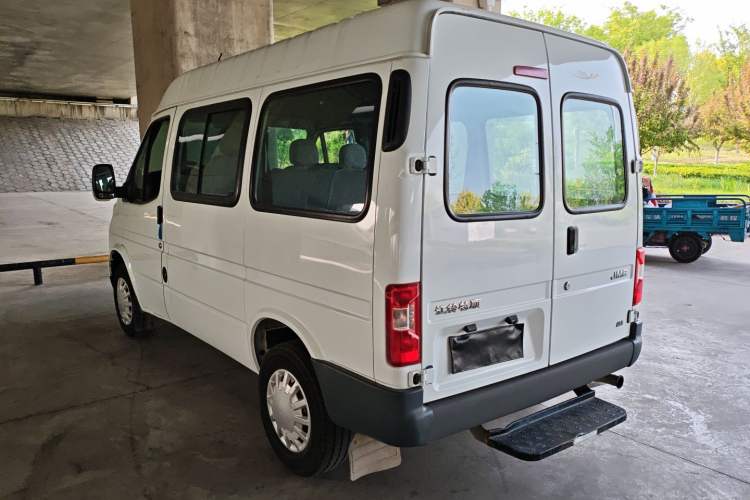 Used JMC Transit 2017 2.8T Commercial Version Short Wheelbase Mid-Roof 6/7/8-Seater JX493 Rear Left 45 Deg