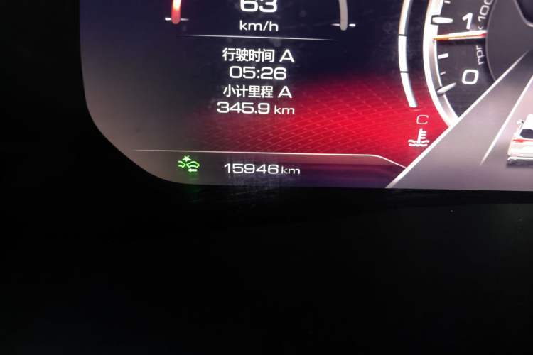 Used Haval H6 2023 National Trend Edition 1.5T Automatic Champion Version Odometer Close Up