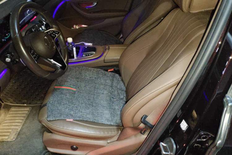 Used Mercedes-Benz E-Class New Energy 2021 E 350 e L Plug-in Hybrid Sedan Left Front Seat