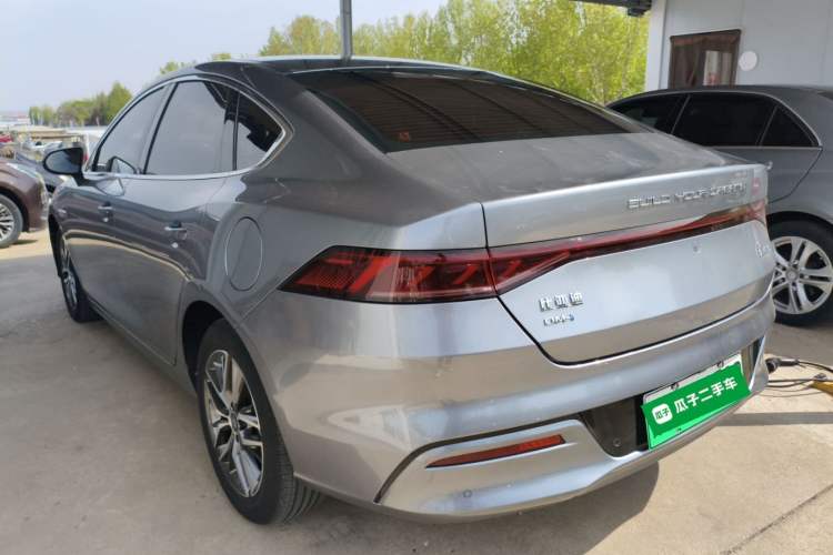 Used BYD Qin PLUS 2021 DM-i 55KM Flagship Model Rear Left 45 Deg