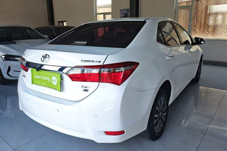 Used Toyota Corolla 2017 Revised Version 1.2T S-CVT GL Rear Right 45 Deg