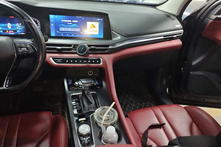 Used CHANGAN CS75 PLUS 2021 1.5T Automatic Luxury Version Audio And AC Panel