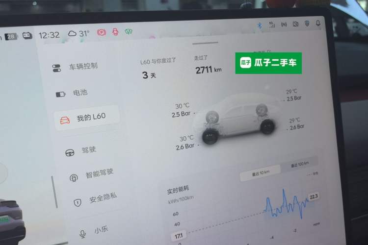 Used ONVO L60 2024 60 kWh Rear-Drive Version